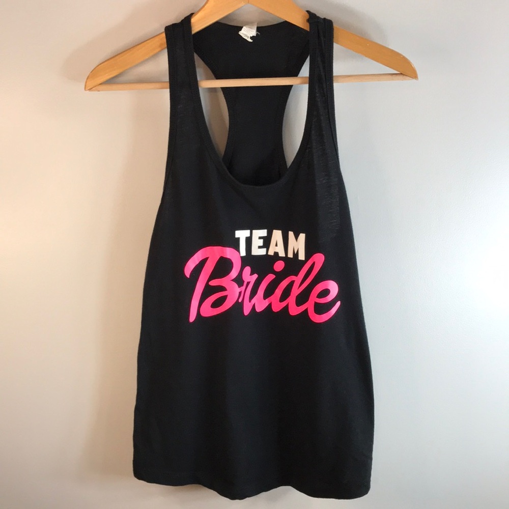 Team Bride Tank Top Size Medium